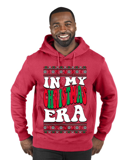 IN MY CHRISTMAS ERA , Merry Christmas Tee, Ugly Christmas,  Sweater Premium Graphic Hoodie Sweatshirt
