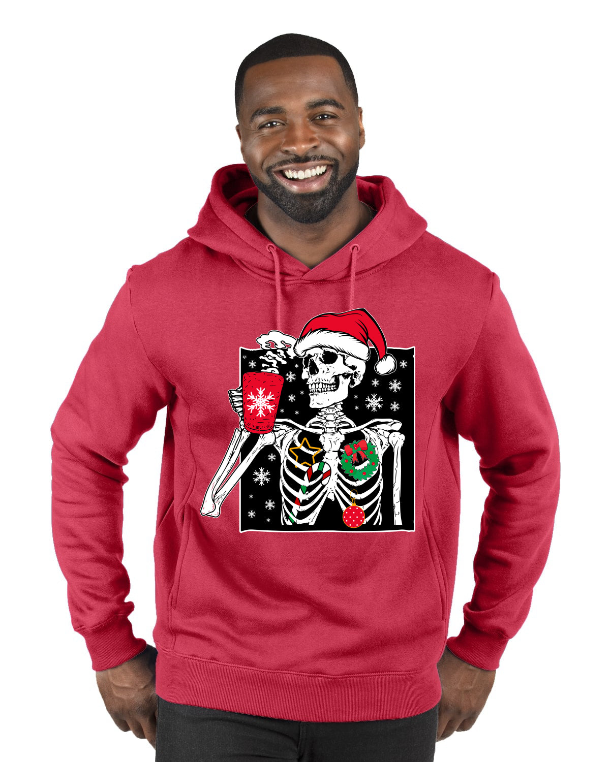 When You're Dead Inside But It's Christmas Ugly Christmas Sweater, Christmas Gifts, Funny Xmas Gift Idea, Premium Graphic Hoodie Sweatshirt