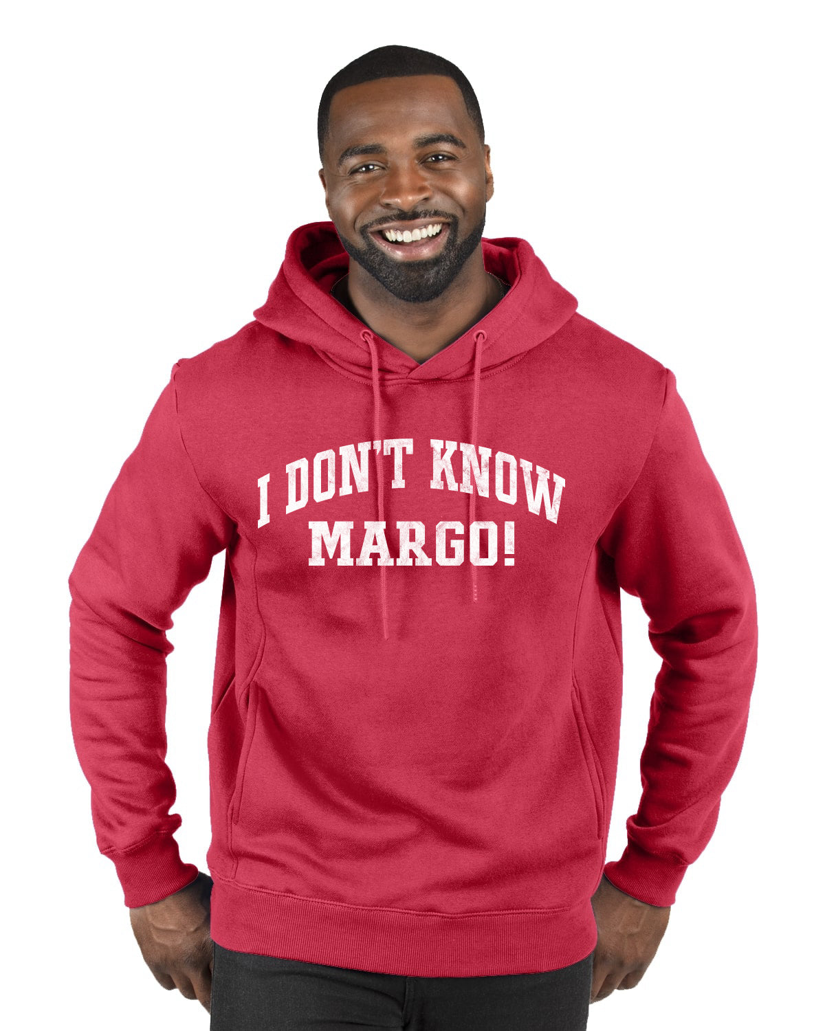 Vintage Movie Quote I Don't Know Margo!, Christmas Gifts, Funny Xmas Gift Idea, Ugly Christmas Sweater Premium Graphic Hoodie Sweatshirt