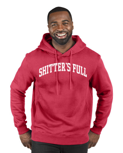 Vintage Movie Quote Shitter's Full, Christmas Gifts, Funny Xmas Gift Idea, Ugly Christmas Sweater Premium Graphic Hoodie Sweatshirt