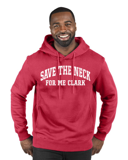 Vintage Movie Quote Save The Neck For Me Clark, Christmas Gifts, Funny Xmas Gift Idea, Ugly Christmas Sweater Premium Graphic Hoodie Sweatshirt