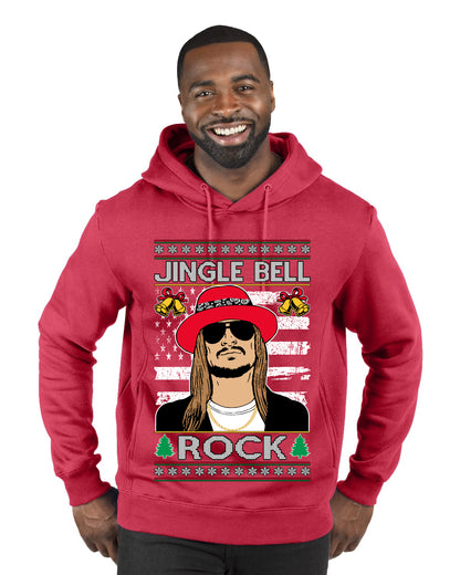 Kid RapperJingle Bell Rock  Country Music, Christmas Gifts, Funny Xmas Gift Idea Ugly Christmas Sweater Premium Graphic Hoodie Sweatshirt