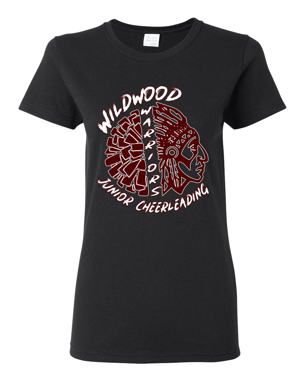 Wild Wood Warriors Sports Womens Graphic T-Shirt