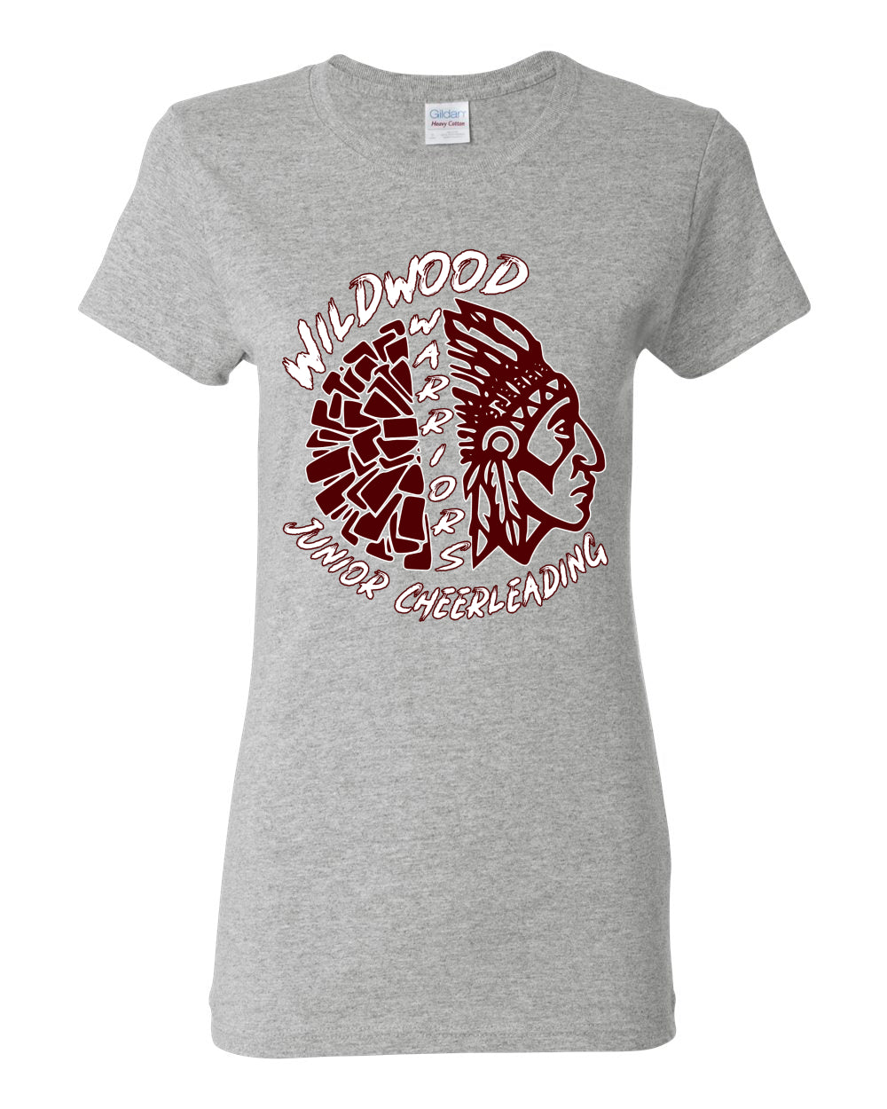 Wild Wood Warriors Sports Womens Graphic T-Shirt