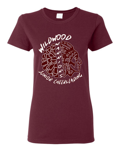 Wild Wood Warriors Sports Womens Graphic T-Shirt