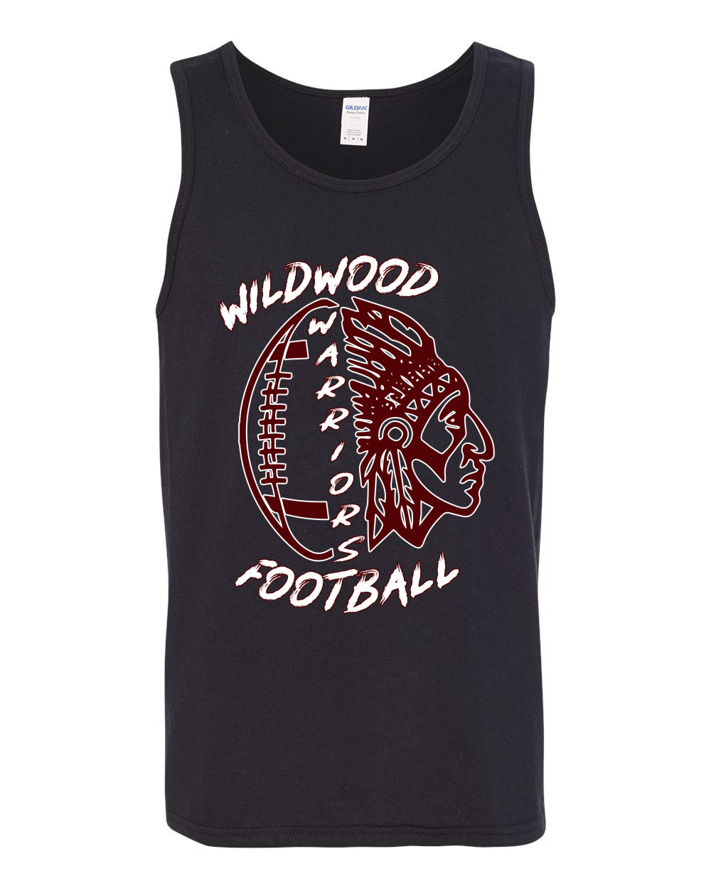 Warrior Football Sports Mens Tank Top