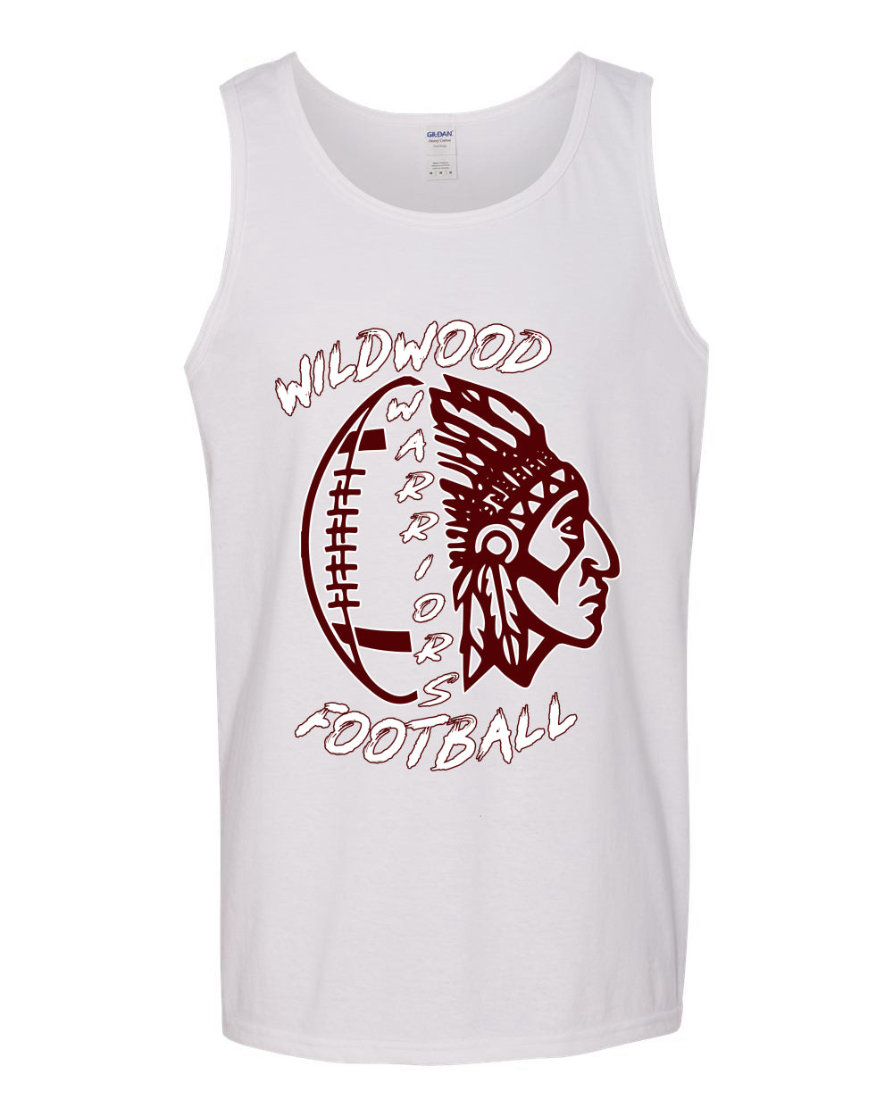 Warrior Football Sports Mens Tank Top