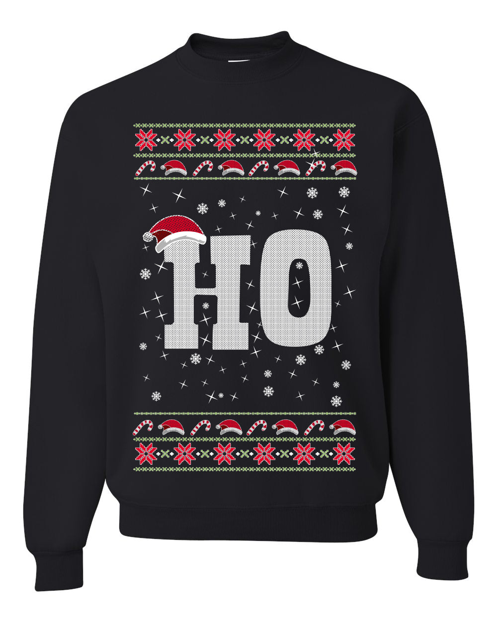 Crewneck Ugly Holiday Unisex Graphic Sweater Sweatshirt, Christmas Ho, Wild Bobby Ugly Christmas Sweater Unisex Crewneck Sweatshirt