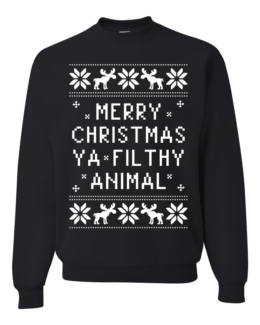 Baby's Ugly Christmas Bodysuit Sweater Kids Girls Boys Infant Merry Christmas Ya' Filthy Ugly Christmas Sweater Unisex Crewneck Sweatshirt