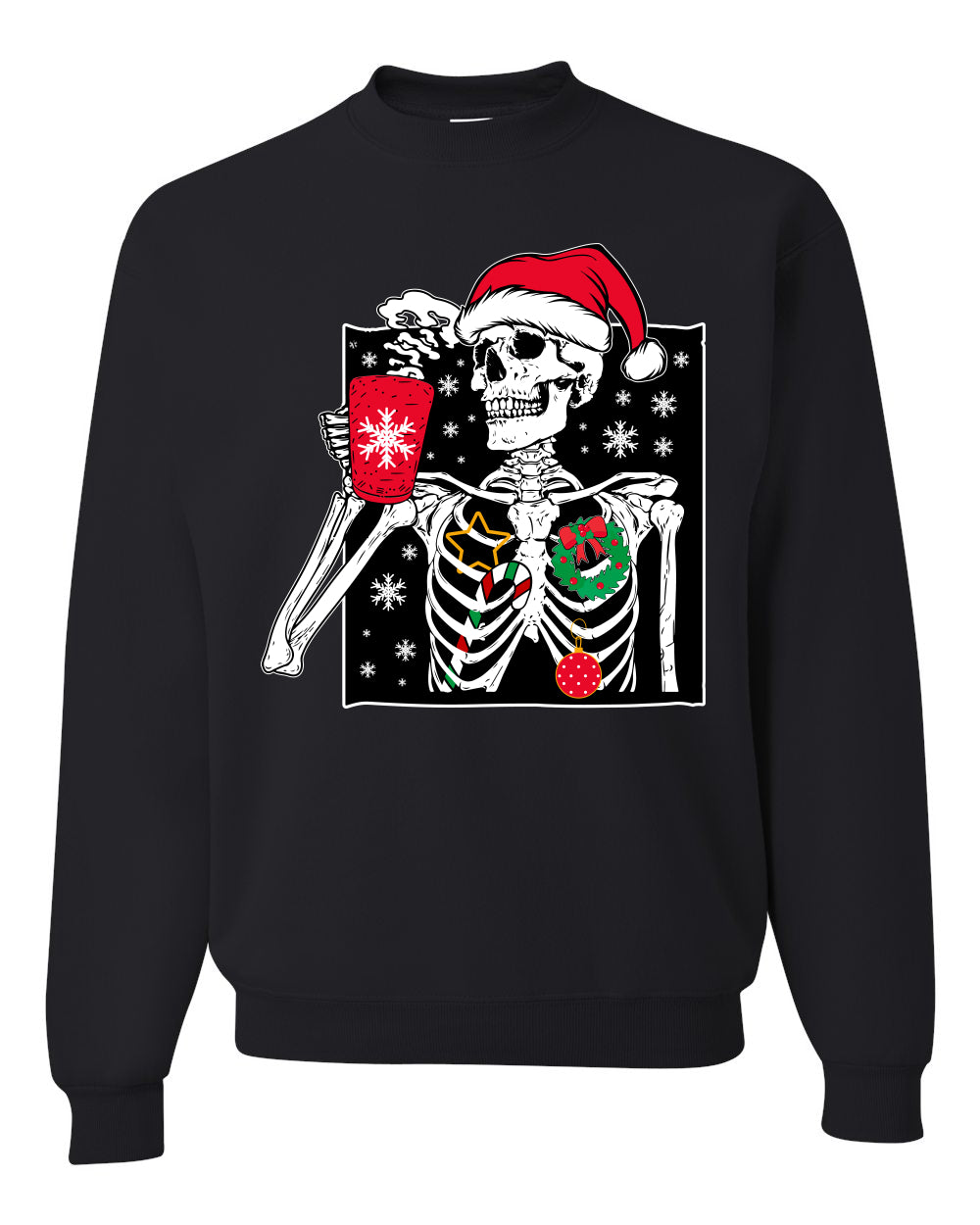 When You're Dead Inside But It's Christmas Ugly Christmas Sweater, Christmas Gifts, Funny Xmas Gift Idea, Unisex Crewneck Sweatshirt