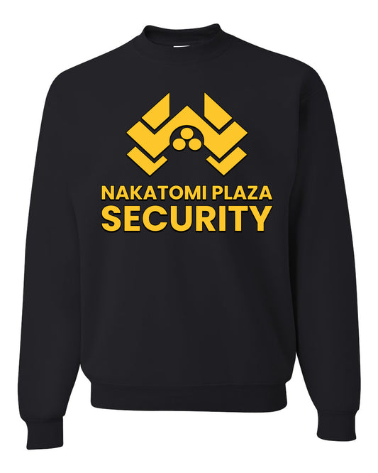 Nakatomi Plaza Security Movie Ugly Christmas Sweater, Christmas Gifts, Funny Xmas Gift Idea, Unisex Crewneck Sweatshirt