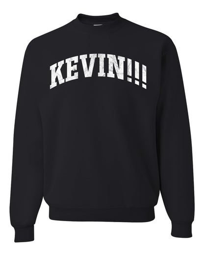 Vintage Movie Quote KEVIN!!!, Christmas Gifts, Funny Xmas Gift Idea, Ugly Christmas Sweater Unisex Crewneck Sweatshirt