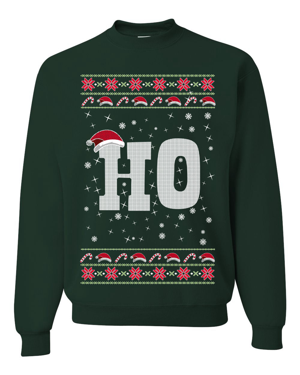 Crewneck Ugly Holiday Unisex Graphic Sweater Sweatshirt, Christmas Ho, Wild Bobby Ugly Christmas Sweater Unisex Crewneck Sweatshirt