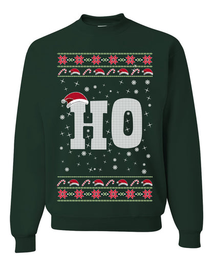 Crewneck Ugly Holiday Unisex Graphic Sweater Sweatshirt, Christmas Ho, Wild Bobby Ugly Christmas Sweater Unisex Crewneck Sweatshirt