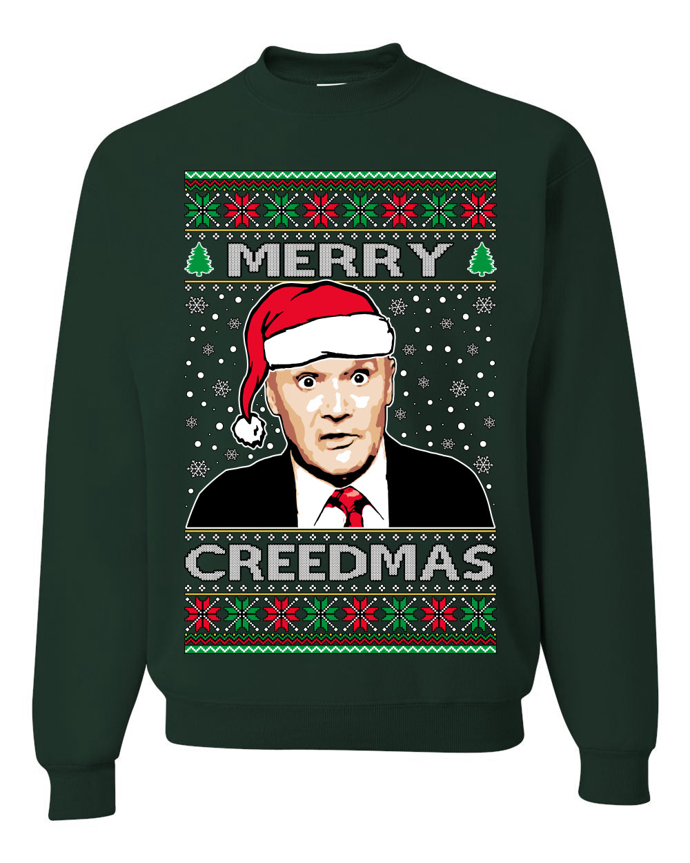 Merry Creedmas , Merry Christmas Tee, Ugly Christmas,  Sweater Unisex Crewneck Sweatshirt