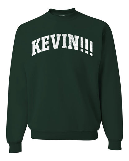 Vintage Movie Quote KEVIN!!!, Christmas Gifts, Funny Xmas Gift Idea, Ugly Christmas Sweater Unisex Crewneck Sweatshirt