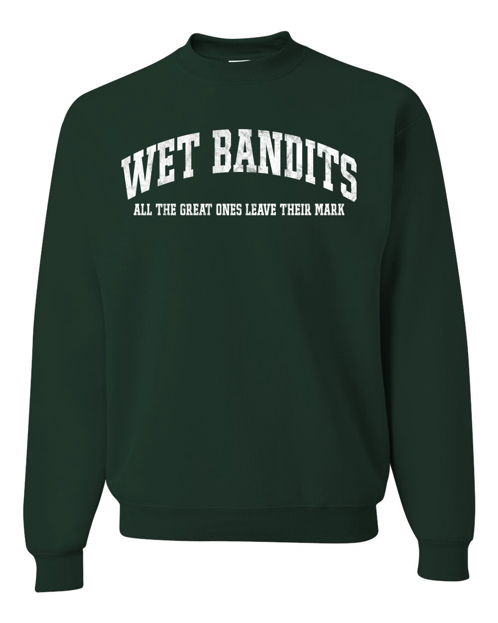 Vintage Movie Quote Wet Bandits Leave They're Mark, Christmas Gifts, Funny Xmas Gift Idea, Ugly Christmas Sweater Unisex Crewneck Sweatshirt