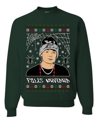 Peso Feliz Navidad Pluma, Feliz Navidad, Christmas Gifts, Funny Xmas Gift Idea, Ugly Christmas Sweater Unisex Crewneck Sweatshirt