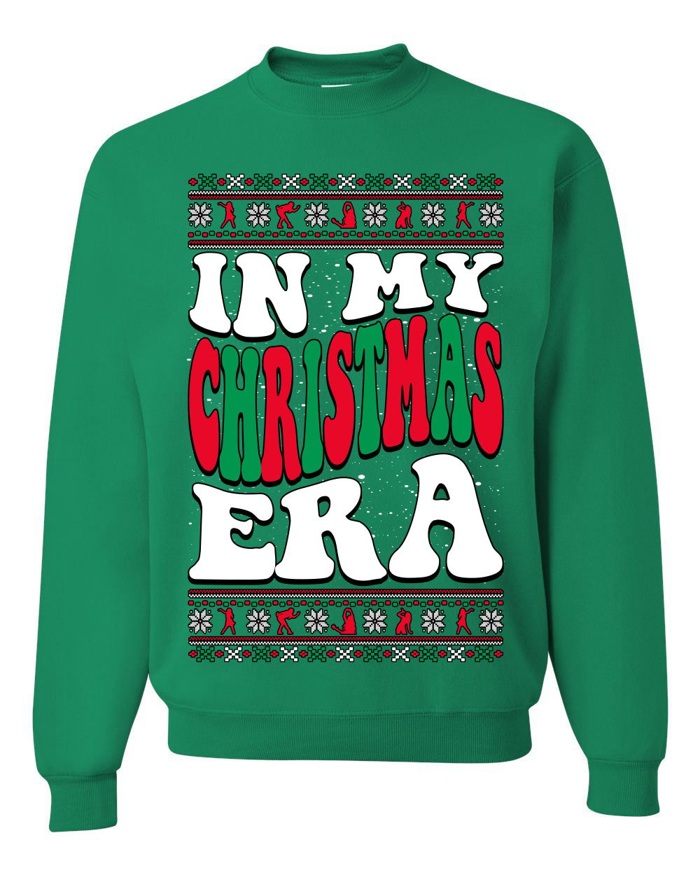 IN MY CHRISTMAS ERA , Merry Christmas Tee, Ugly Christmas,  Sweater Unisex Crewneck Sweatshirt