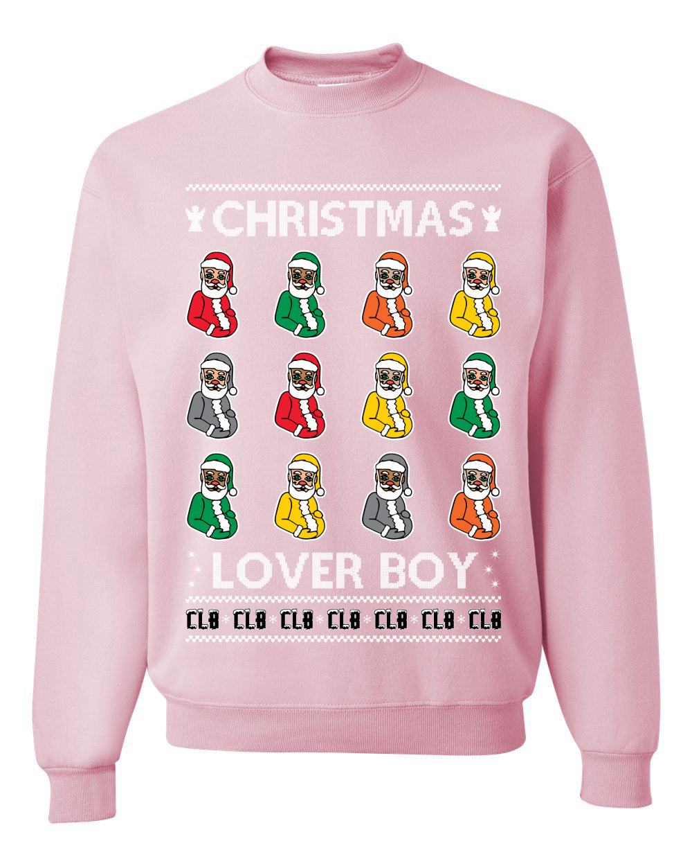 Christmas Lover Boy Album Cover, Christmas Gifts, Funny Xmas Gift Idea, Ugly Christmas Sweater Unisex Crewneck Sweatshirt