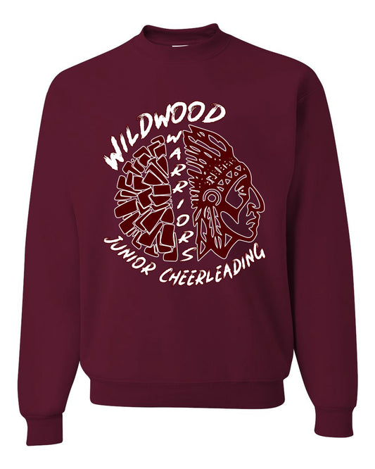 Wild Wood Warriors Sports Unisex Crewneck Sweatshirt