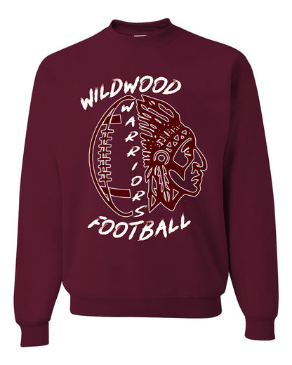 Warrior Football Sports Unisex Crewneck Sweatshirt