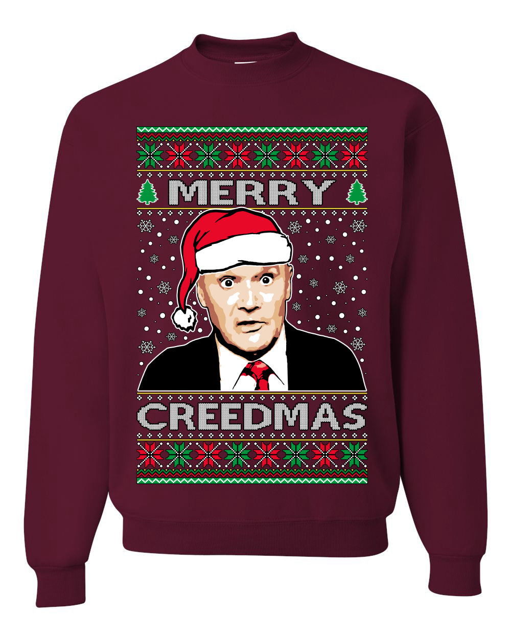 Merry Creedmas , Merry Christmas Tee, Ugly Christmas,  Sweater Unisex Crewneck Sweatshirt