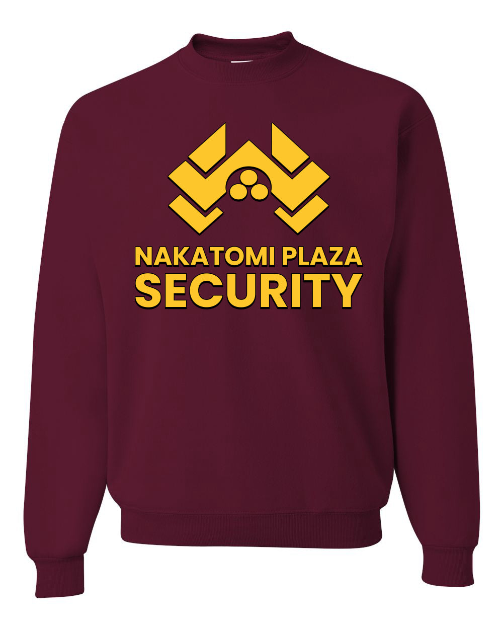 Nakatomi Plaza Security Movie Ugly Christmas Sweater, Christmas Gifts, Funny Xmas Gift Idea, Unisex Crewneck Sweatshirt
