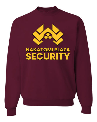 Nakatomi Plaza Security Movie Ugly Christmas Sweater, Christmas Gifts, Funny Xmas Gift Idea, Unisex Crewneck Sweatshirt