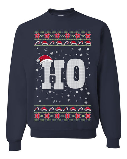 Crewneck Ugly Holiday Unisex Graphic Sweater Sweatshirt, Christmas Ho, Wild Bobby Ugly Christmas Sweater Unisex Crewneck Sweatshirt