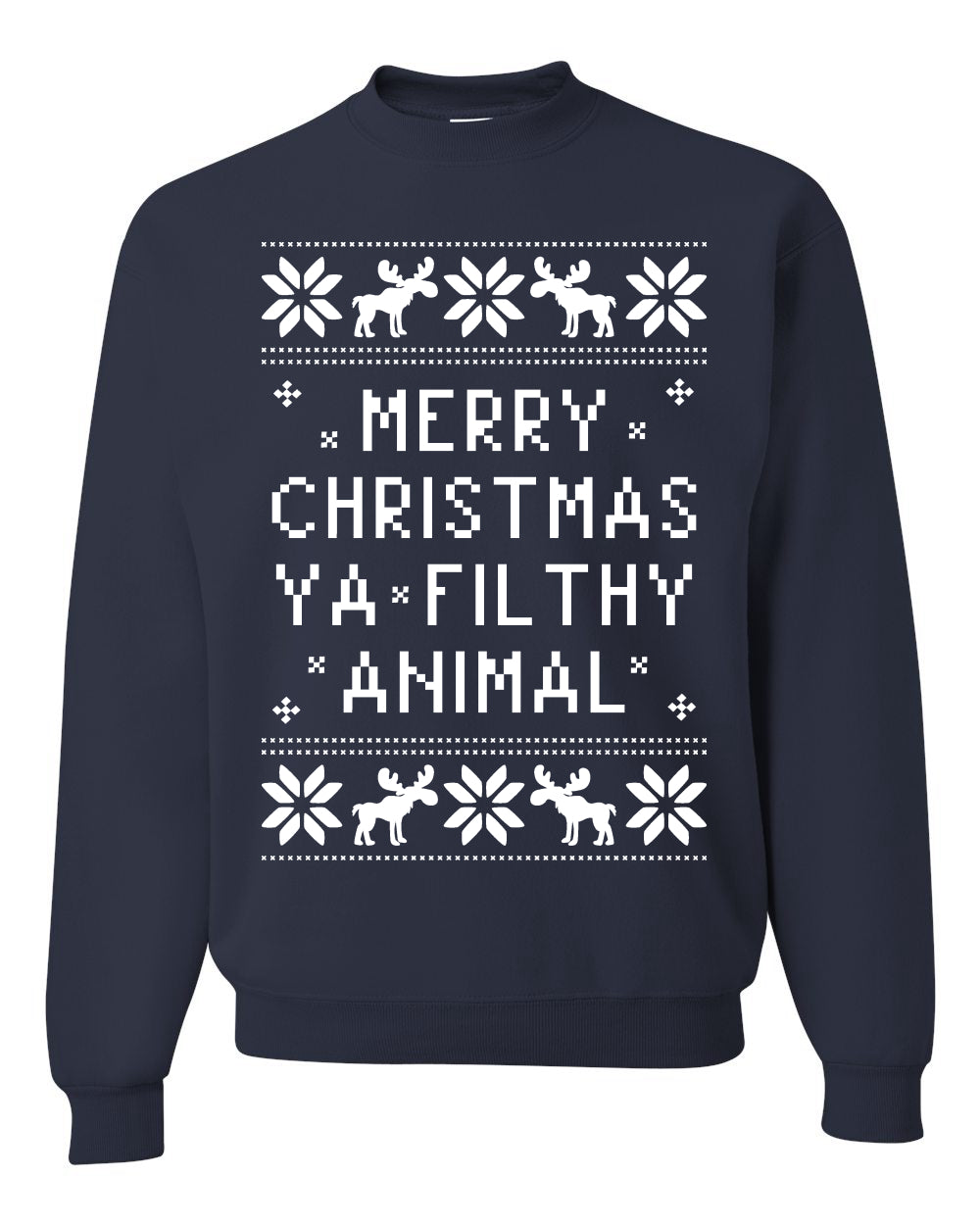 Baby's Ugly Christmas Bodysuit Sweater Kids Girls Boys Infant Merry Christmas Ya' Filthy Ugly Christmas Sweater Unisex Crewneck Sweatshirt