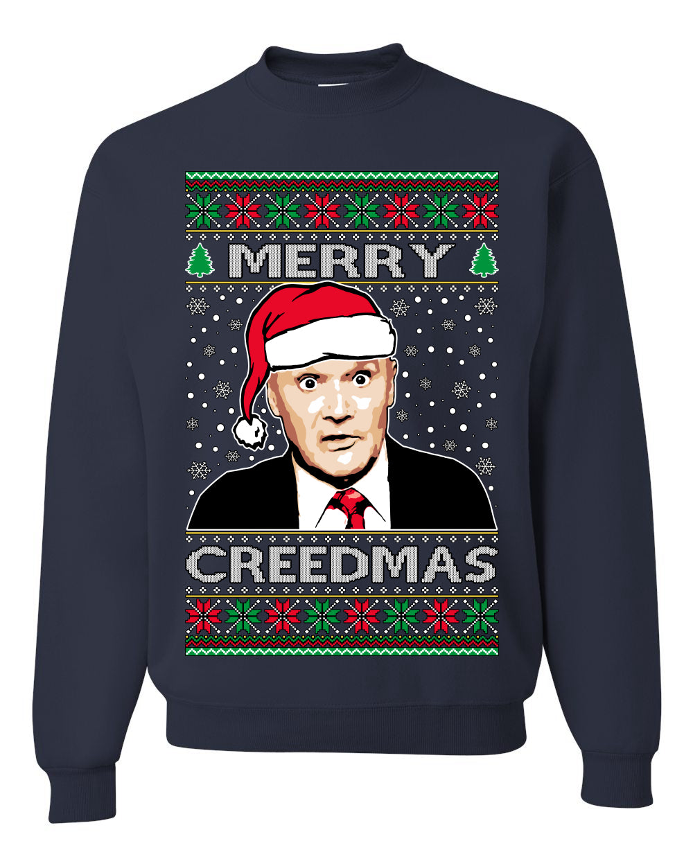 Merry Creedmas , Merry Christmas Tee, Ugly Christmas,  Sweater Unisex Crewneck Sweatshirt