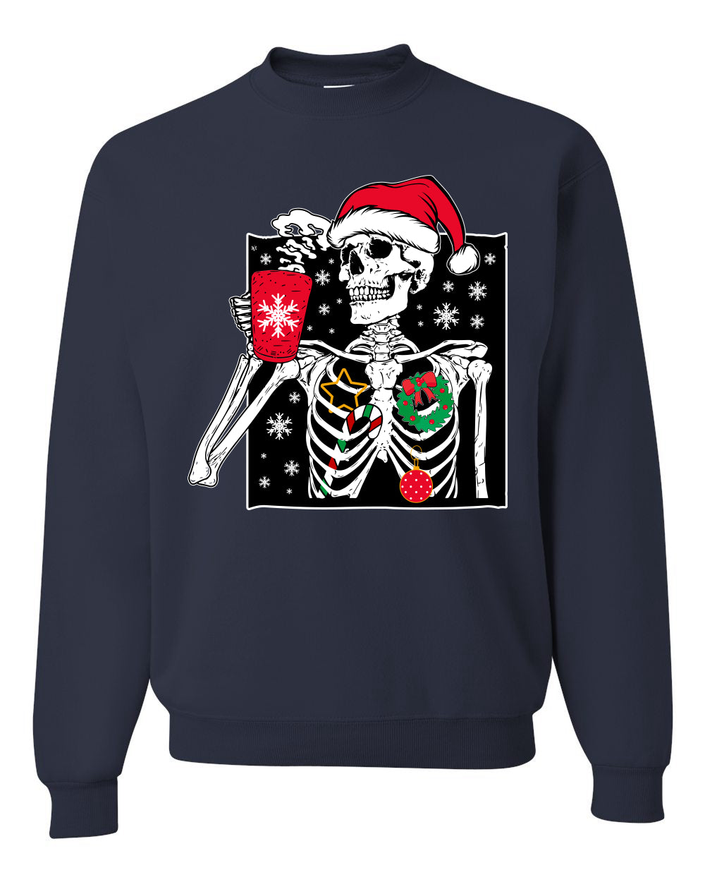 When You're Dead Inside But It's Christmas Ugly Christmas Sweater, Christmas Gifts, Funny Xmas Gift Idea, Unisex Crewneck Sweatshirt