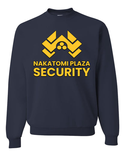Nakatomi Plaza Security Movie Ugly Christmas Sweater, Christmas Gifts, Funny Xmas Gift Idea, Unisex Crewneck Sweatshirt