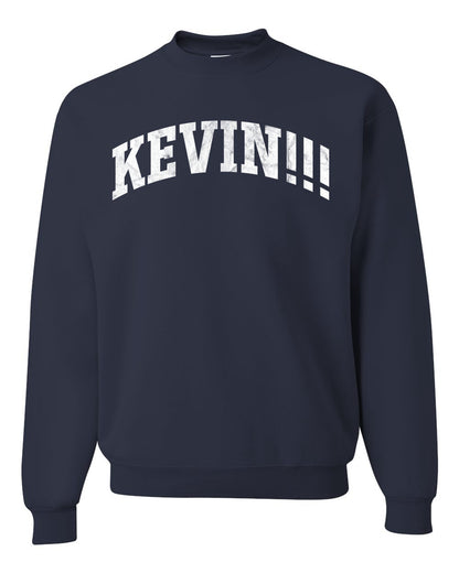 Vintage Movie Quote KEVIN!!!, Christmas Gifts, Funny Xmas Gift Idea, Ugly Christmas Sweater Unisex Crewneck Sweatshirt