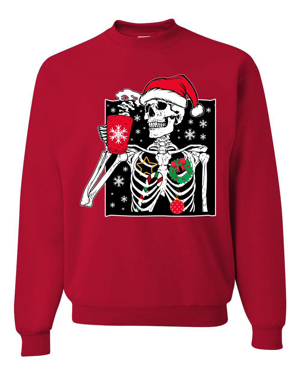 When You're Dead Inside But It's Christmas Ugly Christmas Sweater, Christmas Gifts, Funny Xmas Gift Idea, Unisex Crewneck Sweatshirt