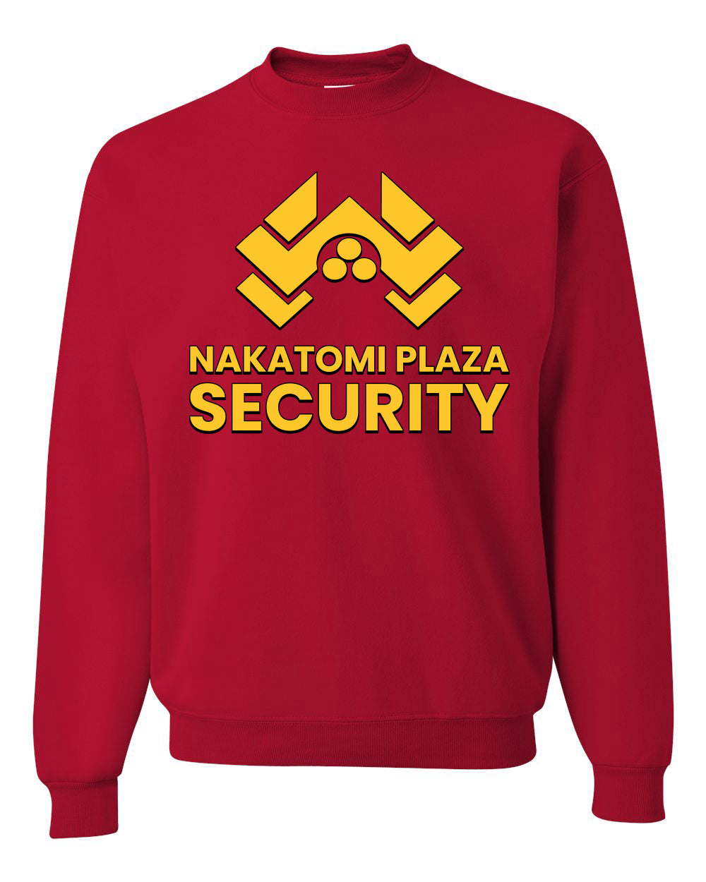 Nakatomi Plaza Security Movie Ugly Christmas Sweater, Christmas Gifts, Funny Xmas Gift Idea, Unisex Crewneck Sweatshirt