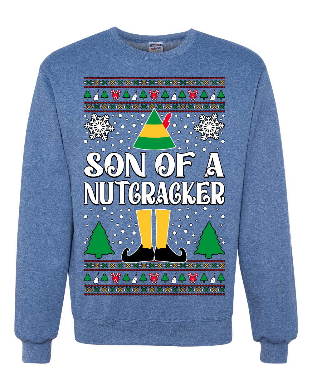 Son Of A Nutcracker Christmas Movie Quote, Christmas Gifts, Funny Xmas Gift Idea, Ugly Christmas Sweater Unisex Crewneck Sweatshirt