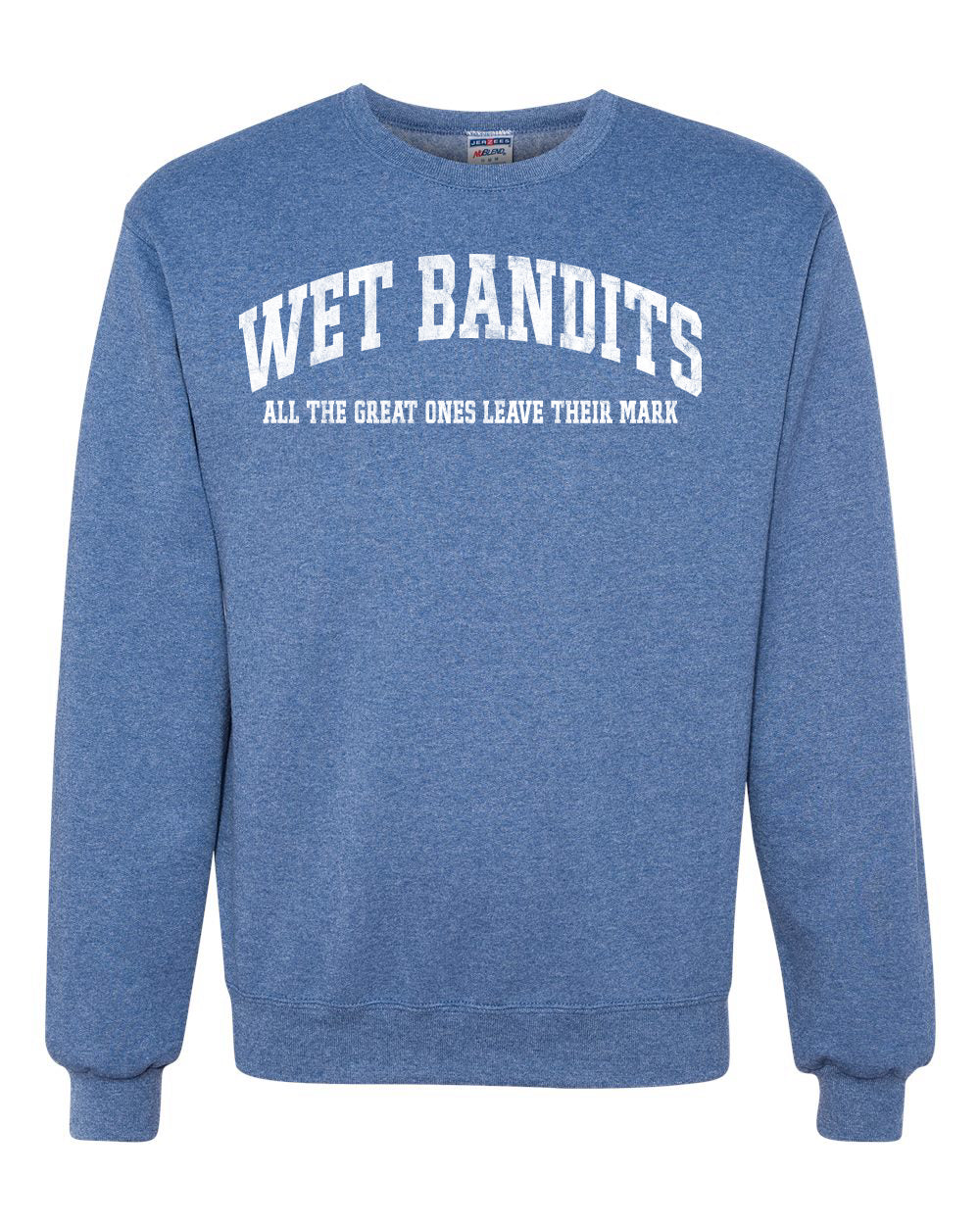 Vintage Movie Quote Wet Bandits Leave They're Mark, Christmas Gifts, Funny Xmas Gift Idea, Ugly Christmas Sweater Unisex Crewneck Sweatshirt