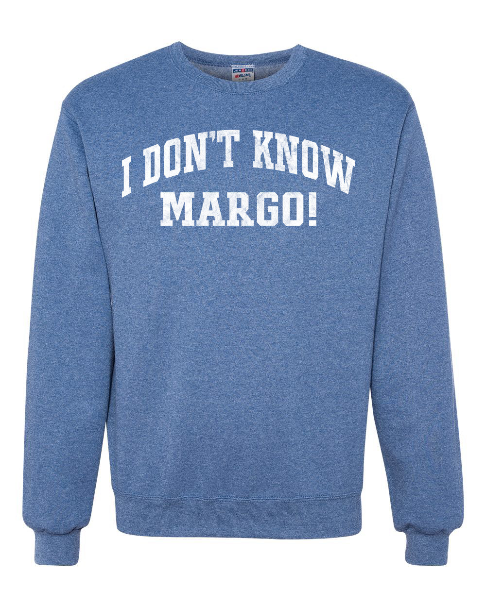 Vintage Movie Quote I Don't Know Margo!, Christmas Gifts, Funny Xmas Gift Idea, Ugly Christmas Sweater Unisex Crewneck Sweatshirt