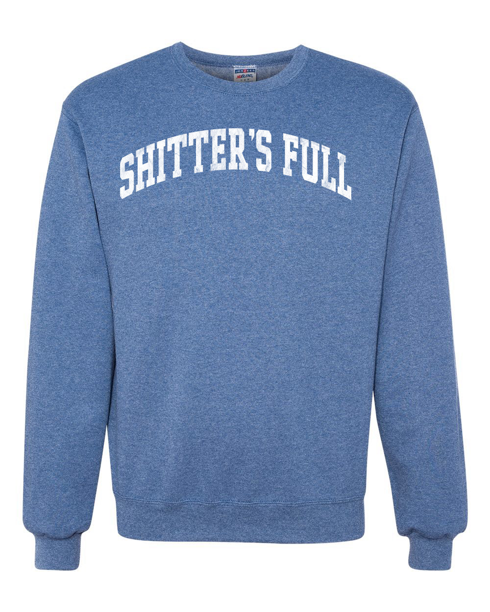 Vintage Movie Quote Shitter's Full, Christmas Gifts, Funny Xmas Gift Idea, Ugly Christmas Sweater Unisex Crewneck Sweatshirt