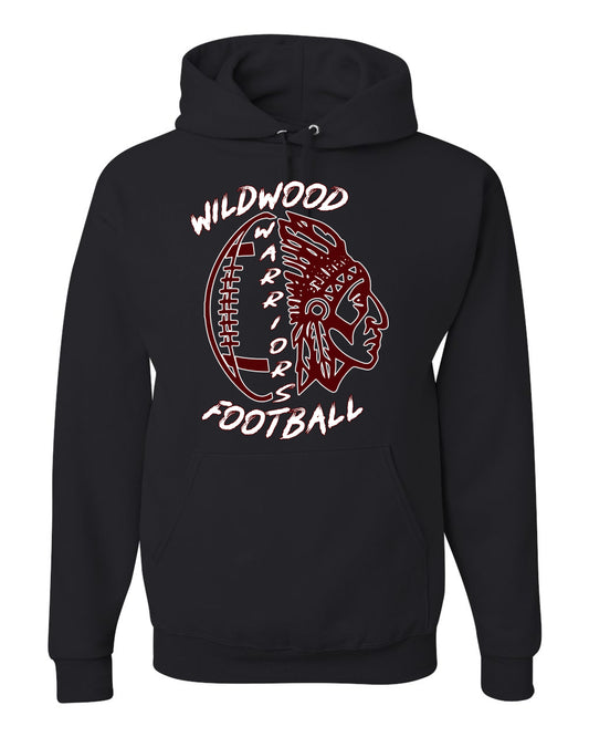 Warrior Football Sports Unisex Hoodie Sweatshirt