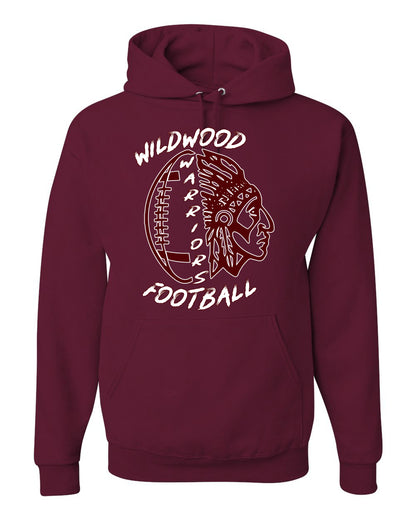Warrior Football Sports Unisex Hoodie Sweatshirt