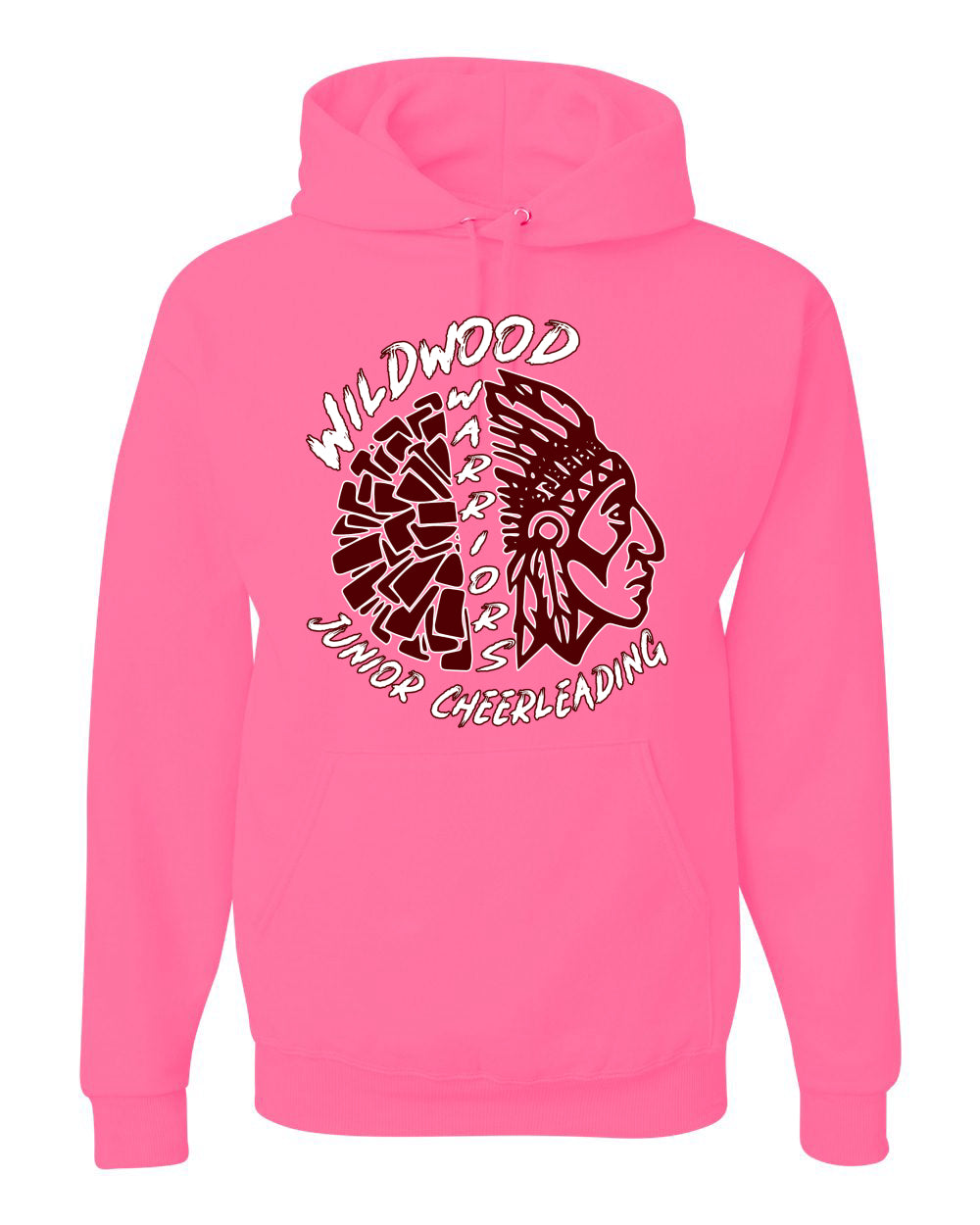 Wild Wood Warriors Sports Unisex Hoodie Sweatshirt