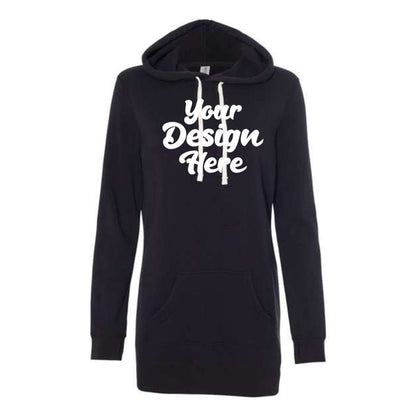PRM65DRS | Women?s Special Blend Hooded Sweatshirt Dress