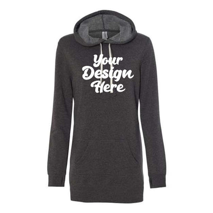 PRM65DRS | Women?s Special Blend Hooded Sweatshirt Dress